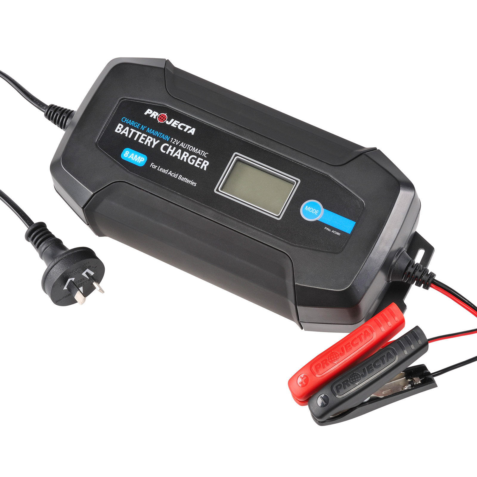 8 Amp 12V 8 Stage Automatic Battery Charger | Projecta