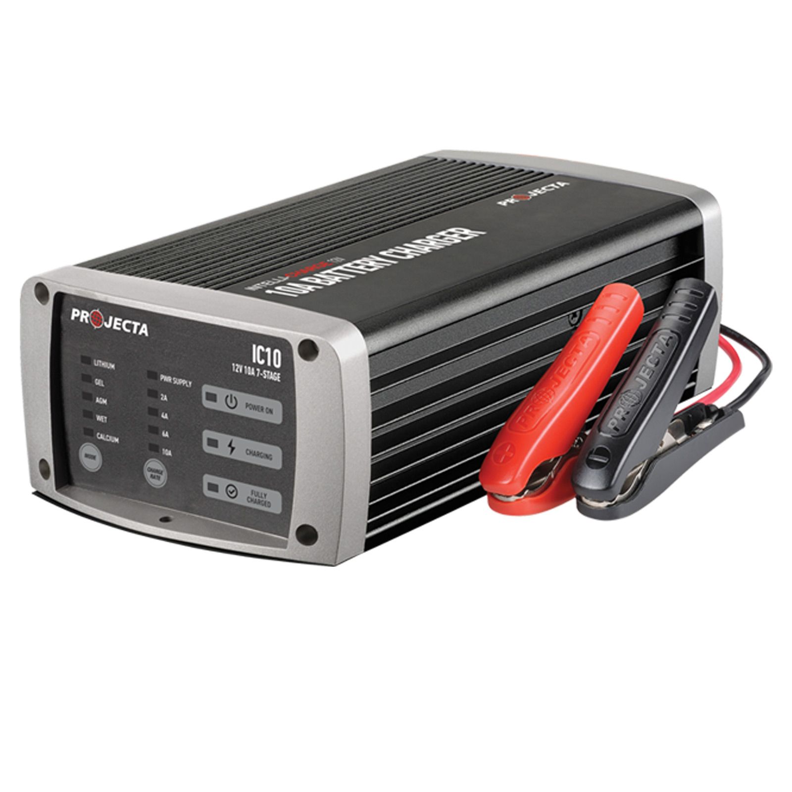 12V Automatic 10 Amp 7 Stage Battery Charger Multi Chemistry Lithium